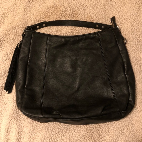 Large Black EXPRESS Shoulder Bag - Picture 2 of 4